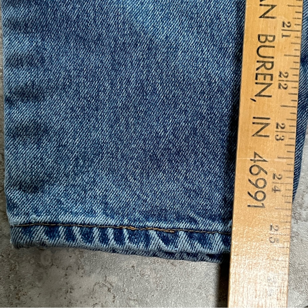 Gap Medium Wash Vintage Mom Jeans 👖 Tapered Ankle Length High Rise Excellent - Picture 10 of 10